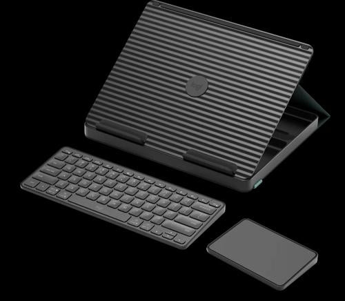 Logitech Casa Pop-Up Laptop Desk - BLACK