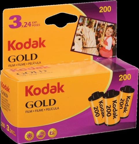 KODAK Gold 200 ISO 135-24 3 pack