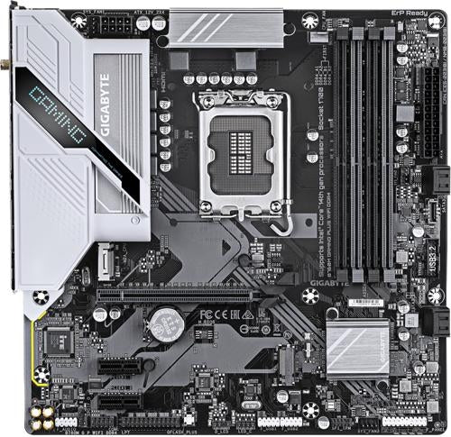 Gigabyte B760M Gaming Plus WIFI DDR4 mATX LGA1700 Motherboard