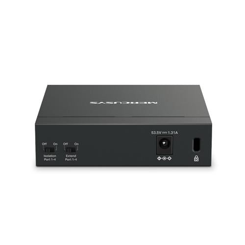 Mercusys MS105GP 5 Port Gigabit Switch Steel Case 4x PoE+