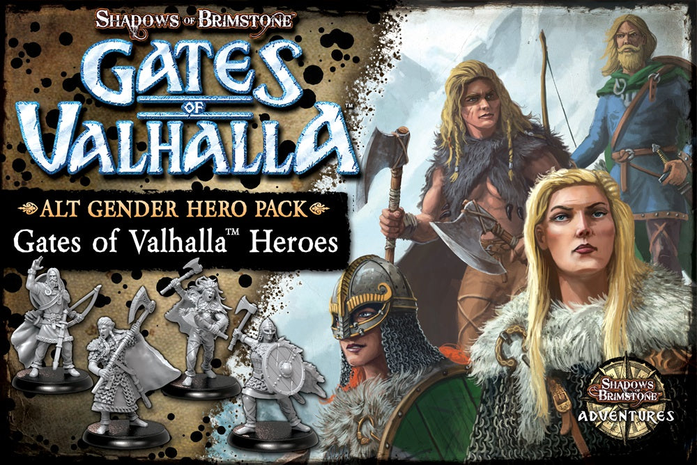 Shadows of Brimstone - Gates of Valhalla Alt. Gender Hero Pack
