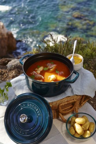 Round-Cocotte-20cm-La-Mer