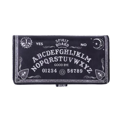 Spirit Board Embossed Purse Ouija Wallet Black 18.5cm - Nemesis Now