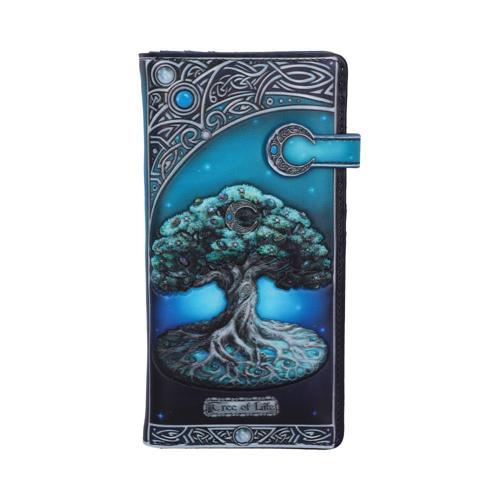 Tree of Life Pagan Moon Embossed Purse 18.5cm - Nemesis Now