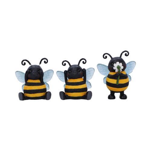 Three Wise Bees 9.5cm - Nemesis Now