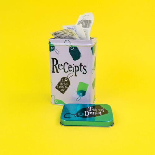 Receipts Storage Tin - Brightside - Pack of 2