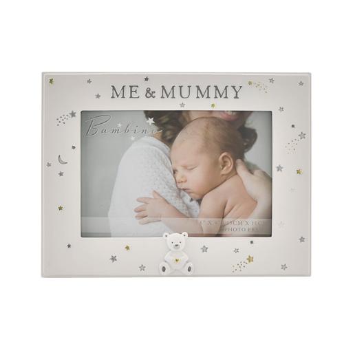 Baby Photo Frame - Bambino Resin Mummy & Me 6x4in