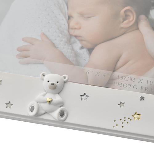 Baby Photo Frame - Bambino Resin Mummy & Me 6x4in