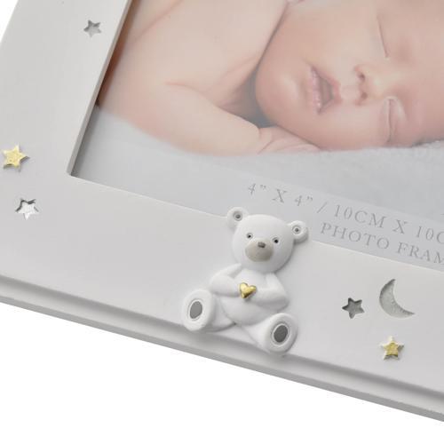 Baby Photo Frame - Bambino Resin Welcome To The World 6x4in