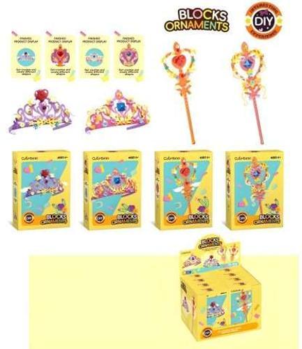 DIY Crown & Magic Sceptre Block Kit - 8 Pieces
