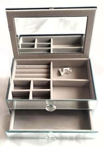 Mirrored Jewellery Box with Drawers