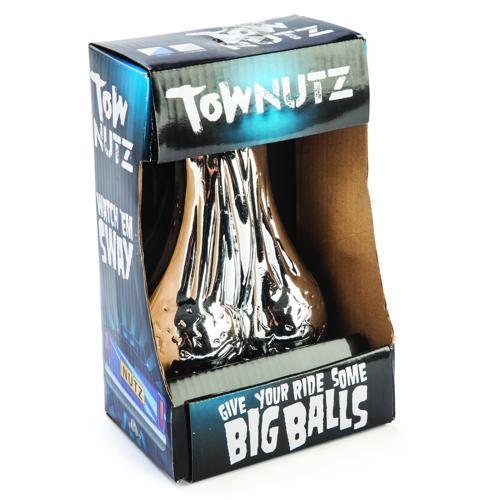 Chrome Plated Tow Nutz Novelty Accessory