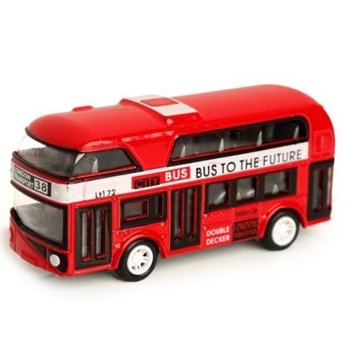 City Bus Pull Back Toy - Pack of 12