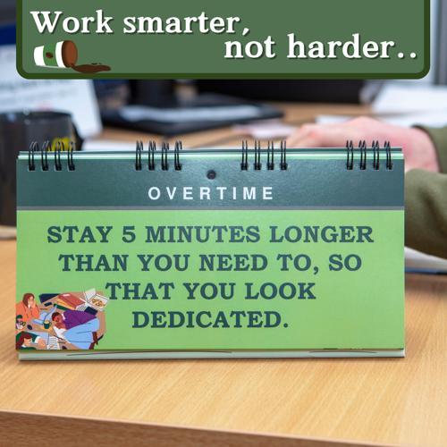 How To Look Busy at Work Funny Gift Book - Pack of 2