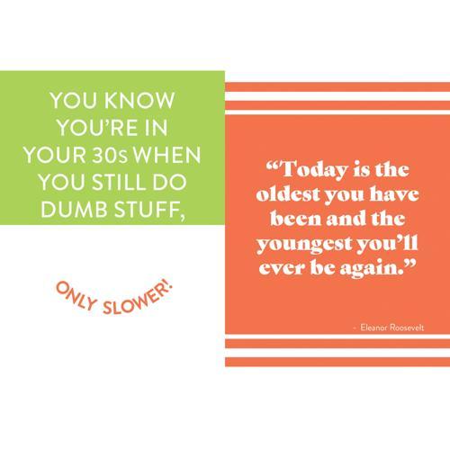 Talk 30 To Me Funny Quote Pocket Book - Pack of 6