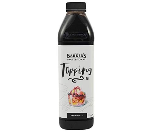 SAUCE/TOPPING DESSERT CHOCOLATE 1.25KG - Barkers