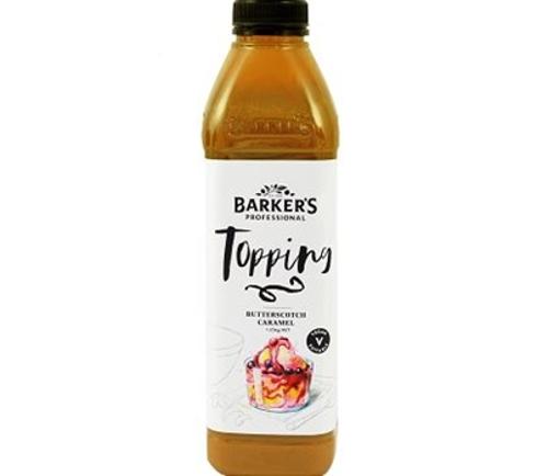 TOPPING BUTTERSCOTCH CARAMEL 1.25KG - Barkers