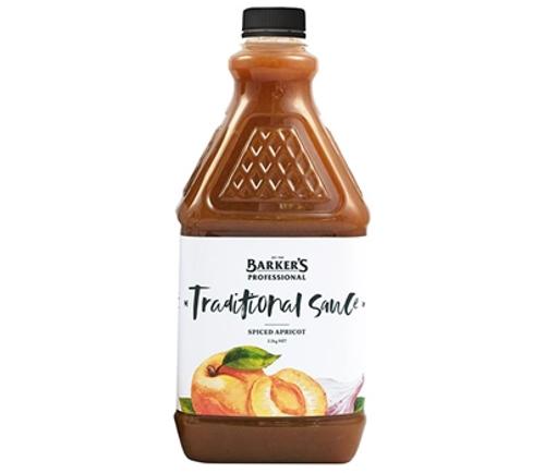 SAUCE SPICY APRICOT 2.3KG - Barkers