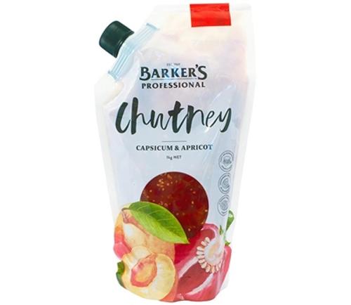 CHUTNEY CAPSICUM APRICOT 1KG - Barkers