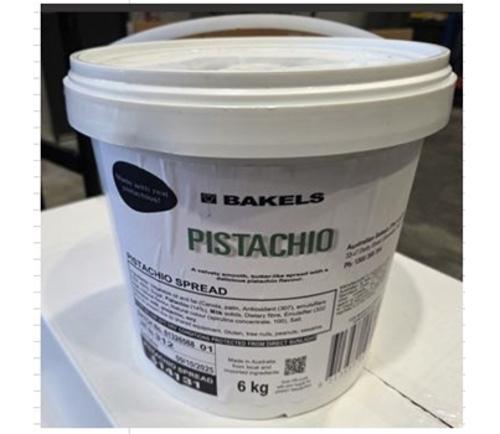 SPREAD PISTACHIO 6KG - Bakels