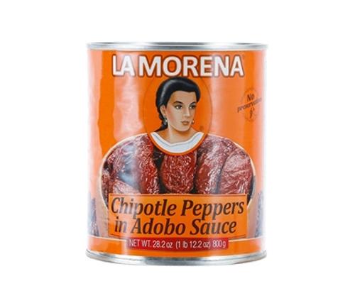CHIPOTLES CHILLIES IN ADOBO SAUCE 800GM - La Morena