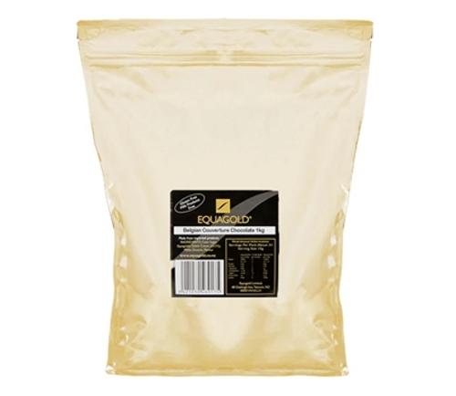 CHOCOLATE COUVERTURE WHITE 30% 1KG - Equagold