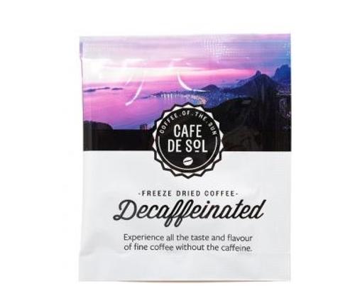 COFFEE DECAF FREEZE DRIED SACHETS 500s - Cafe De Sol