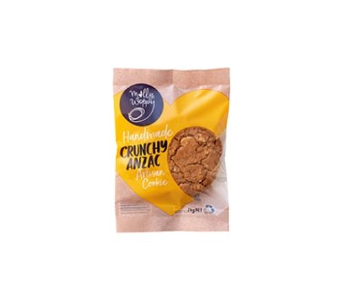 COOKIE CRUNCHY ANZAC 24GM 45s - Molly Woppy