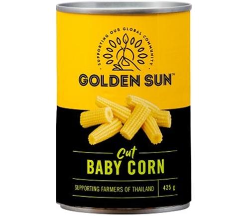 CORN BABY CUT THAILAND 425GM - Golden Sun