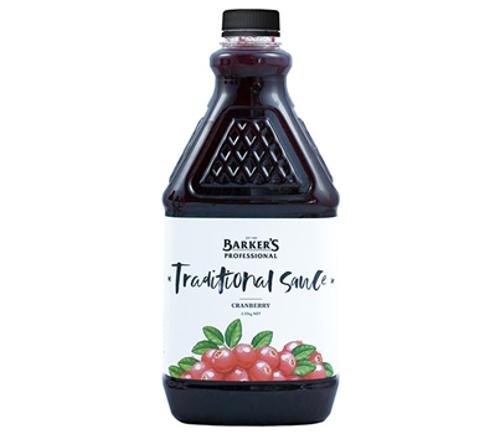 SAUCE CRANBERRY 2.35KG - Barkers