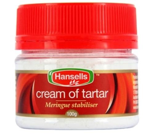 CREAM OF TARTAR 100GM - Hansells