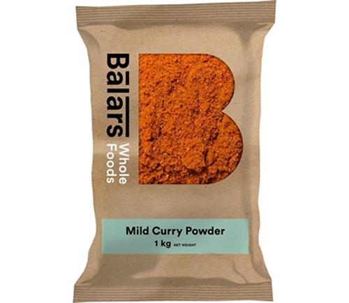 CURRY POWDER MILD 1KG - Balars