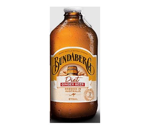 BEER GINGER DIET 375ML 12s - Bundaberg