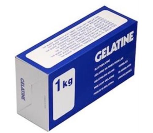 GELATINE LEAF 1KG - Gelita