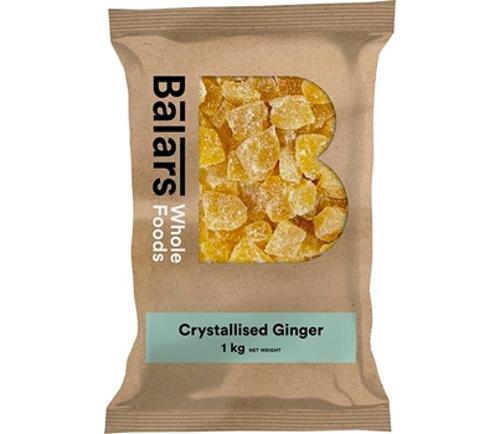 GINGER CRYSTALLISED 1KG - Balars