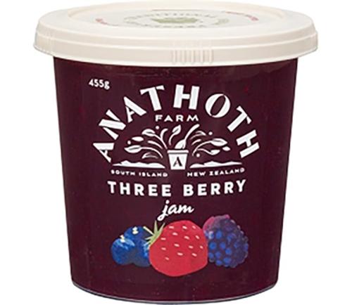 JAM THREE BERRY 455GM - Anathoth