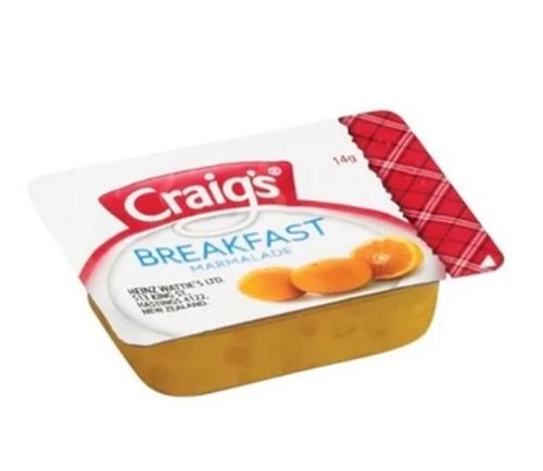 JAM MARMALADE PORTIONS 14GM 74s - Craigs