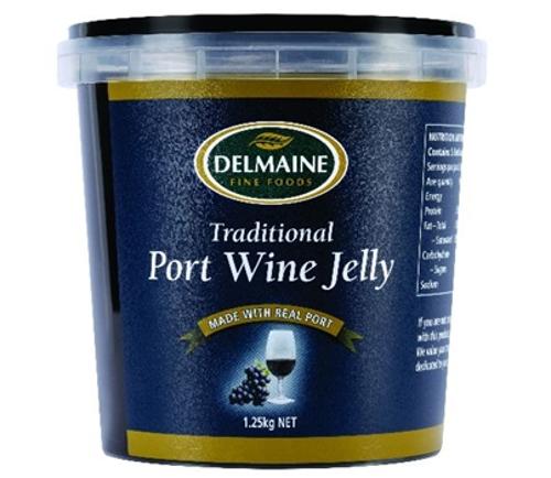 JELLY PORT WINE 1.25KG - Delmaine