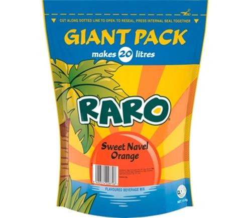 JUICE SWEET NAVEL ORANGE PWD 1.6KG - Raro