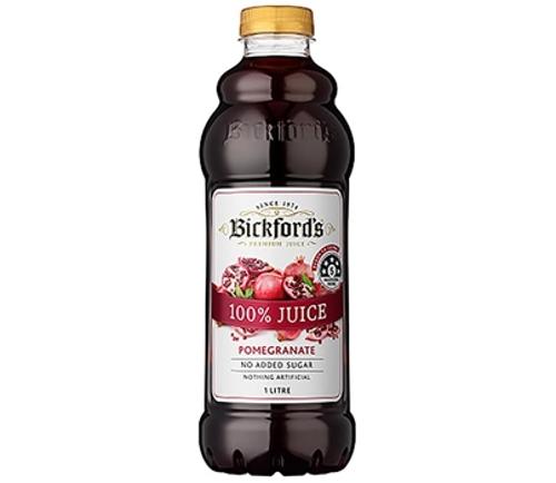 JUICE POMOGRANATE PREMIUM 100% 1L - Bickford's