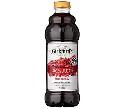 JUICE SUPER BERRY PREMIUM 100% 1L - Bickford's