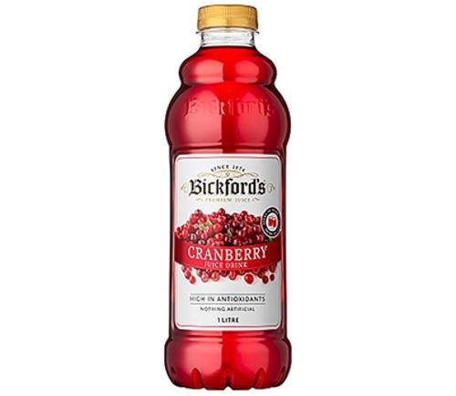 JUICE CRANBERRY DRINK PREMIUM 1L - Bickford's