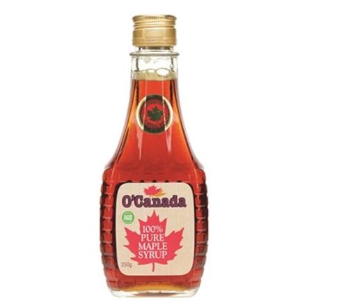 SYRUP MAPLE PURE 250GM - O'canada