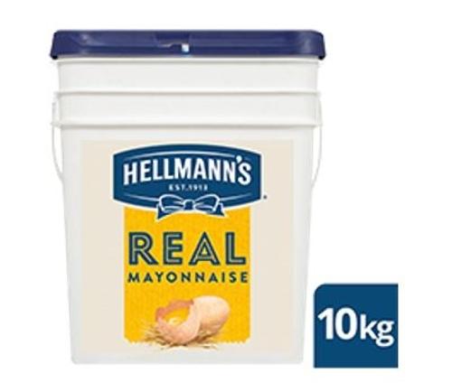 MAYONNAISE REAL GFF/R 10KG - Hellmann's