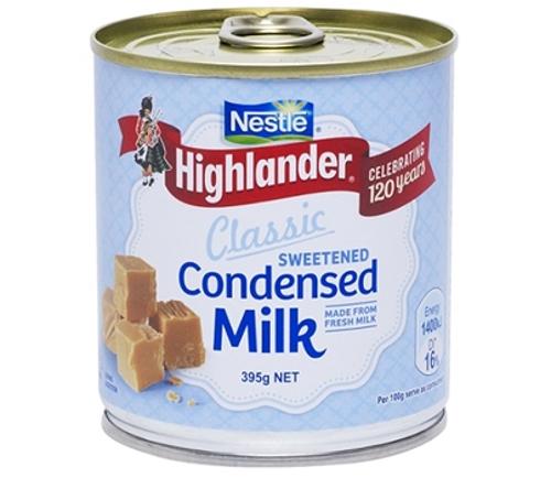 MILK CONDENSED 395GM - Highlander