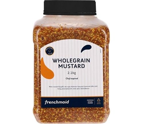 MUSTARD WHOLEGRAIN 2.1KG - Frenchmaid