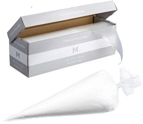 BAGS PIPING 22" DISPENSER PACK CLEAR 100s/PKT - Matthews