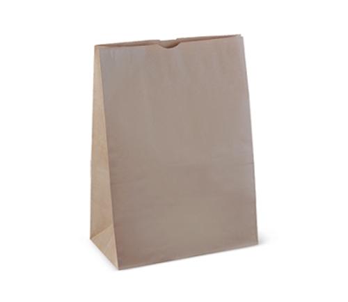BAGS CHECKOUT 430x305x175MM BRN 250s - Detpak