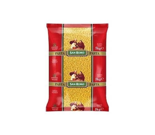 PASTA MACARONI STRAIGHT NO.38 5KG - San Remo