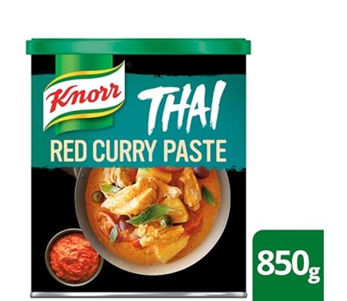 PASTE RED CURRY THAI 850GM - Knorr World Cuisine